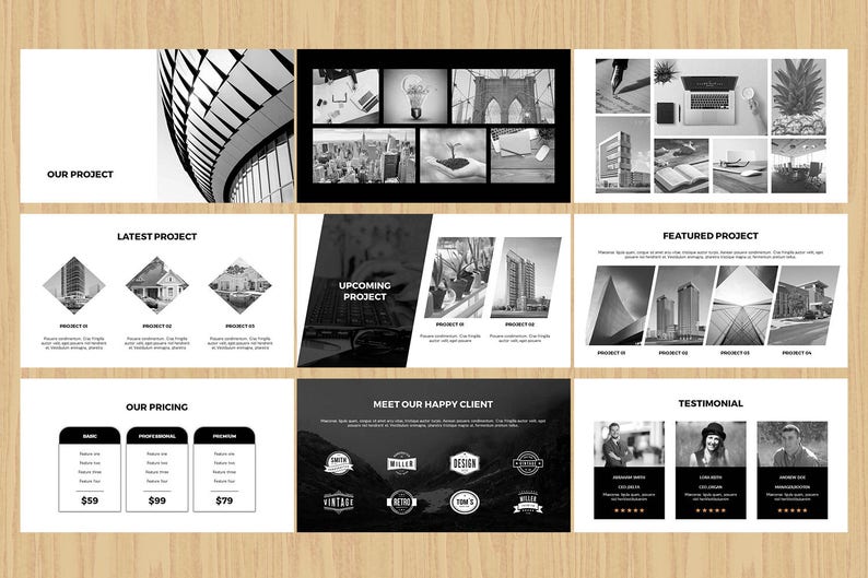 Powerpoint Presentation Template , Instant Download V01 image 3