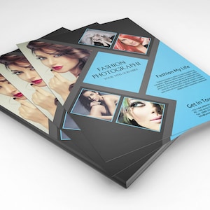 Photography Flyer Template | Elegant Promotional flyer | Marketing template for Professional Photographer | Instant Download
