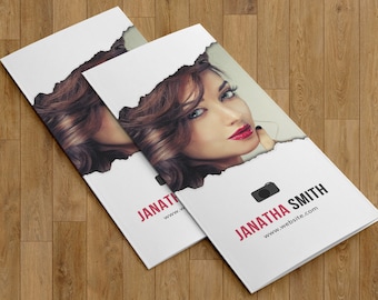 Trifold Photography Brochure Template | Trifold Photography Marketing Brochure | Photography Pricing package | PB-027