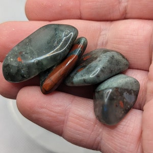 African Bloodstone - Crystal Tumble - 1/4 cup scoop