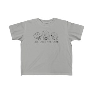 All Dogs Are Cute! (Toddler/kids t-shirt)