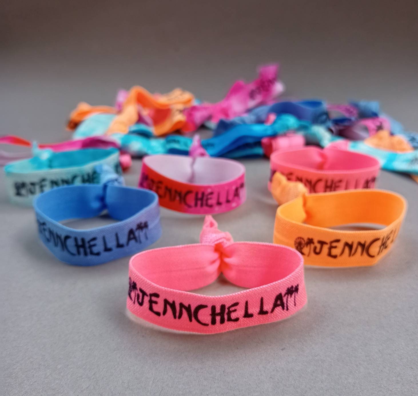 Personalized Festival Wristbands Customized Festival Party Etsy