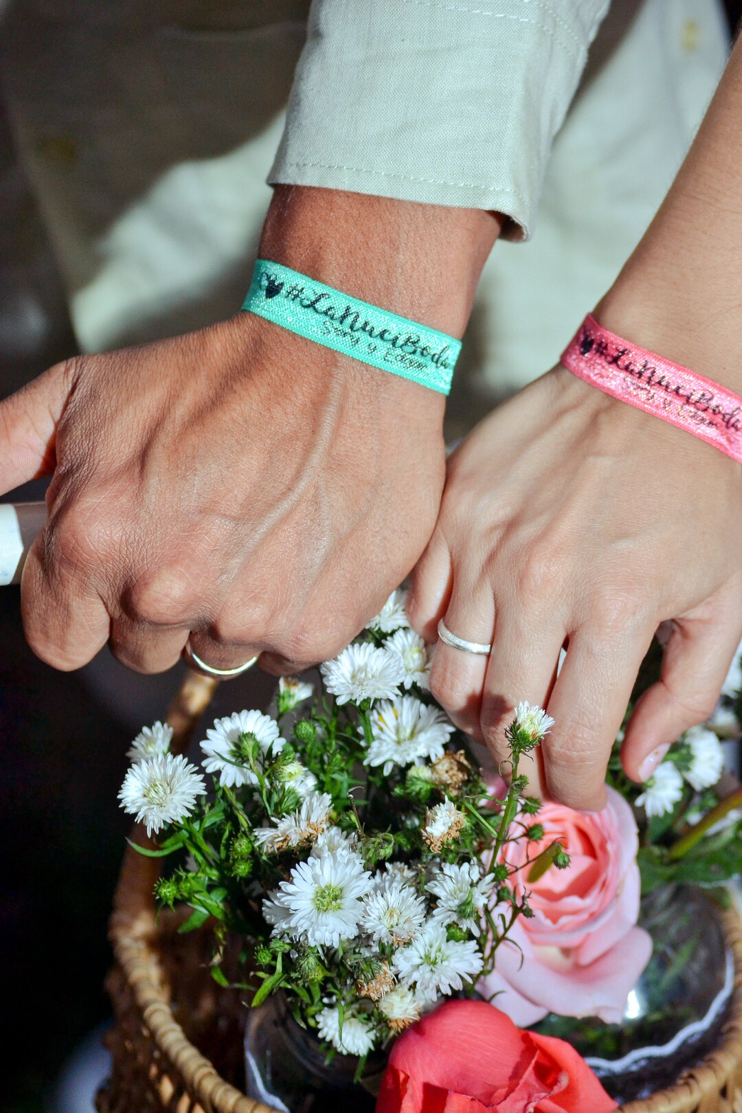 printed hair ties