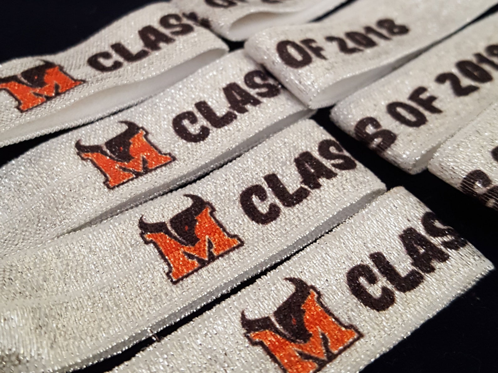 Graduation Custom Wristbands Hair Ties Graduation Party | Etsy
