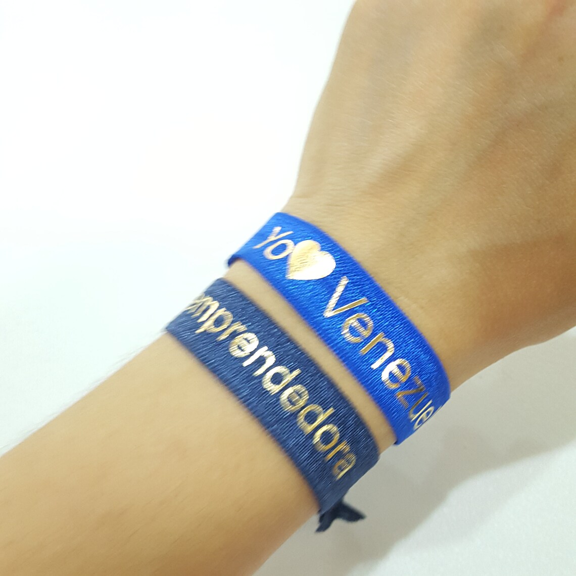 Black Custom Hair Ties Gold Printing Hair Ties Black Hair Etsy Canada