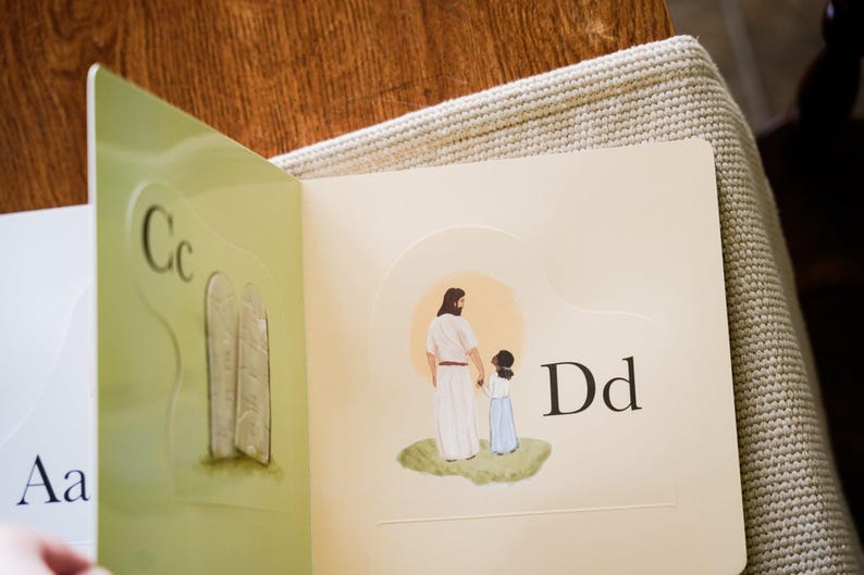 ABC Board Book for Kids - Blessed Is She Books
