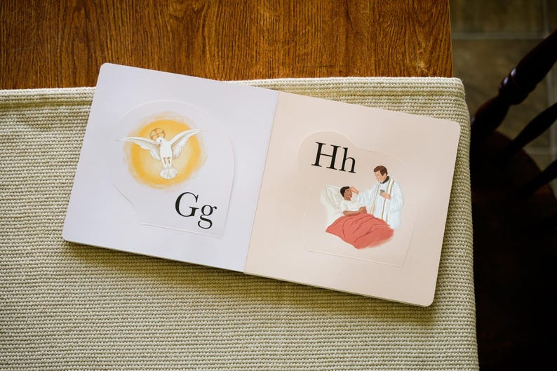 ABC Board Book for Kids - Blessed Is She Books