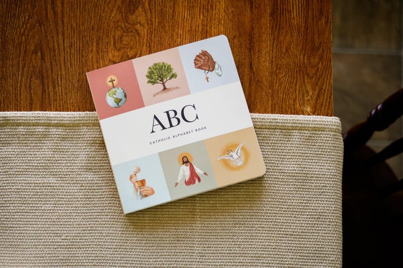 ABC Board Book for Kids - Blessed Is She Books