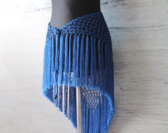 knee length dresses for ladies Silk Hip Scarf - Long