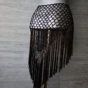 Foulard en soie, danse orientale, ceinture à franges, jupe de danse transparente