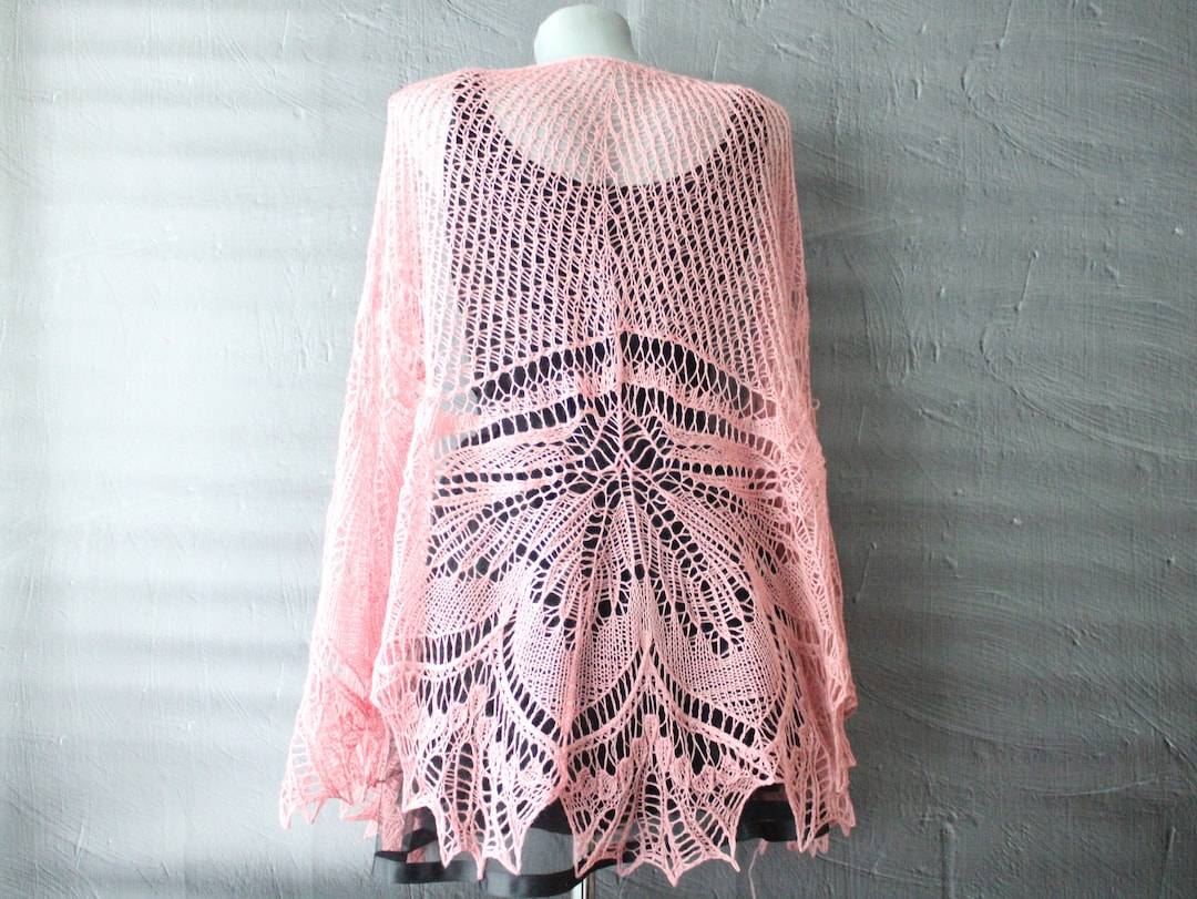 blush shawl for wedding