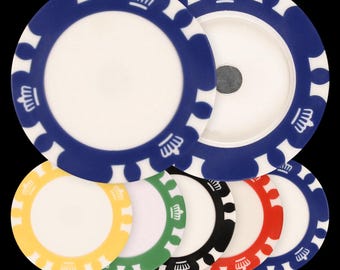 Magnetic Golf Ball Marker Chips Sample Pack 6g Triple Crown | Test Before You Buy
