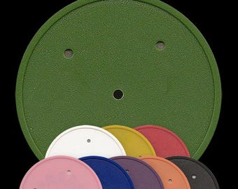 Solid Color Blank Poker Chips Sample Pack 11.5g | Test Insert Labels Before You Buy