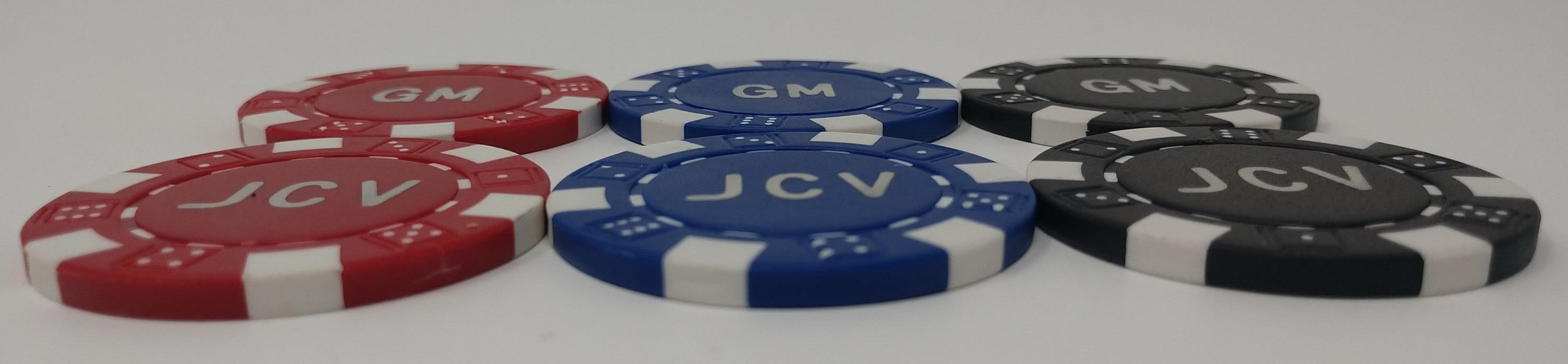 Custom Poker Chips Personalized With Initials Etsy
