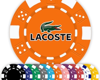 Custom Poker Chips Printed in Full Color With Your Image, Design, Text (2-sided)