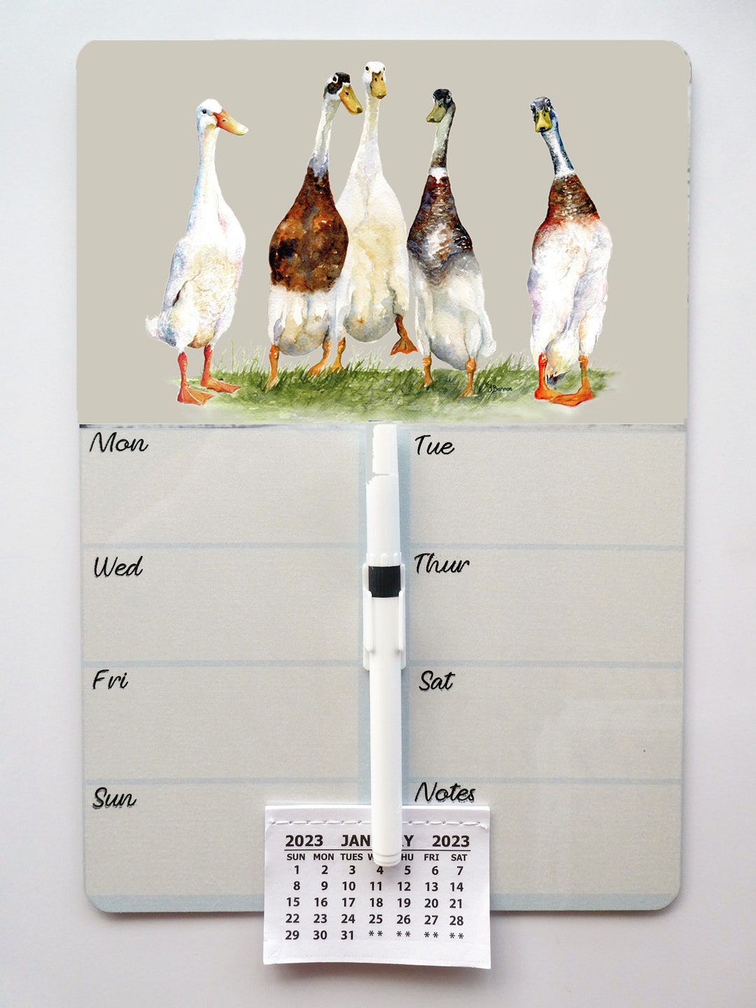 Ducks Calendar Planner Planner Etsy