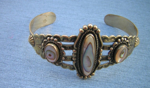 Bell Trading Post Outstanding Cuff Bracelet with … - image 3