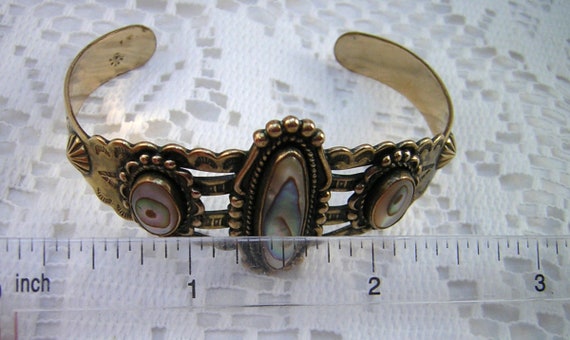 Bell Trading Post Outstanding Cuff Bracelet with … - image 10