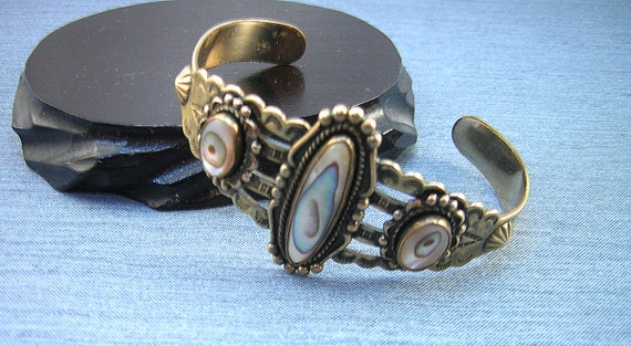 Bell Trading Post Outstanding Cuff Bracelet with … - image 2