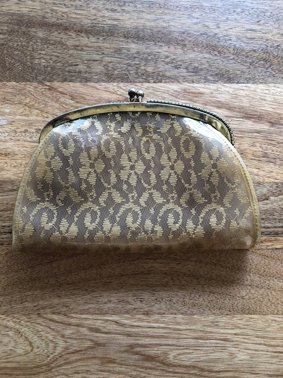 1950s/1960s lucite bag/clutch