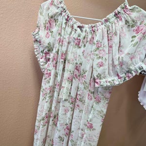 SHEER FLORAL BABYDOLL