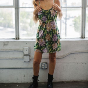 VINTAGE TROPICAL FLORAL Slip