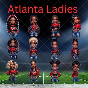 12 Falcons girl, Super Bowl, championship, football, sublimation, png
