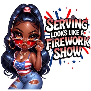 4 juillet png, feux d'artifice, qui ressemble à un spectacle de feux d'artifice, afro-américain, sublimation, png, jour de l'indépendance, svg