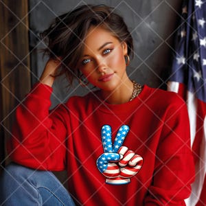 Groovy 4 juli png, 4 juli sublimatie, Independence Day png, Fourth Of July, vrijheid, Peace Hand Sign png, Memorial Day png, svg