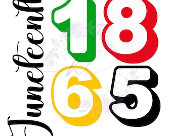 Juneteenth PNG Bundle: Sublimation Design (Digital Download)