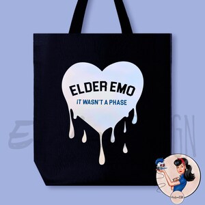 Elder Emo Tote Bag