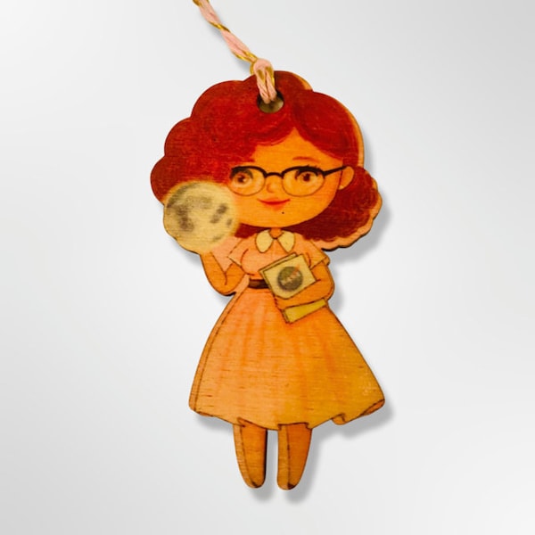 Katherine Johnson Wooden Ornament