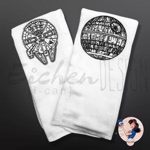 Space Wars Burp Cloth Set
