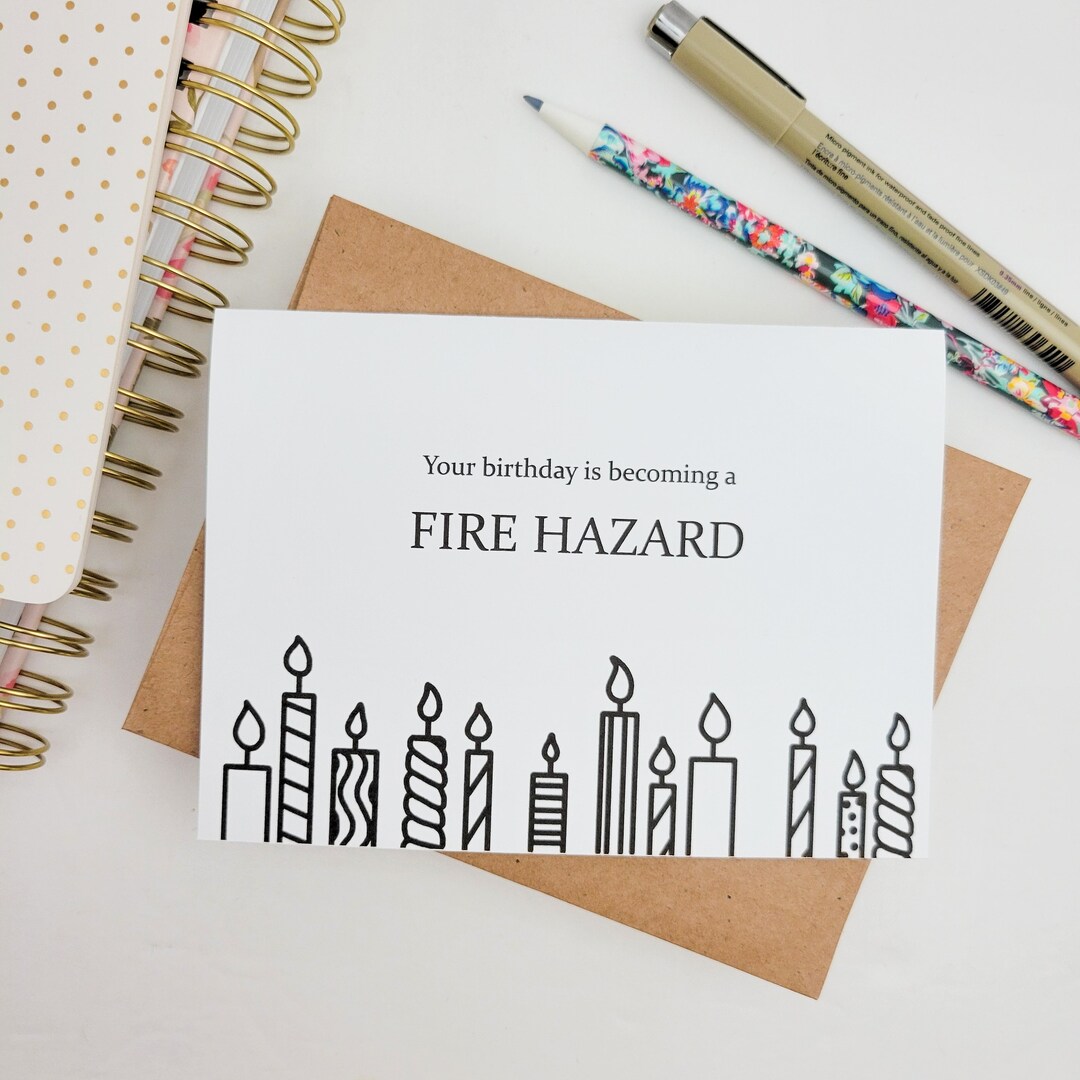 Sarcastic Birthday Card - Funny Birthday Card About Getting Old - Etsy