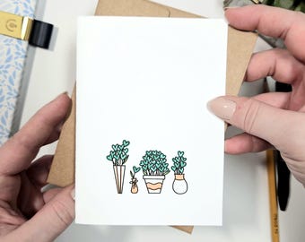 Turquoise Heart Flowers Card - Love Greeting Card