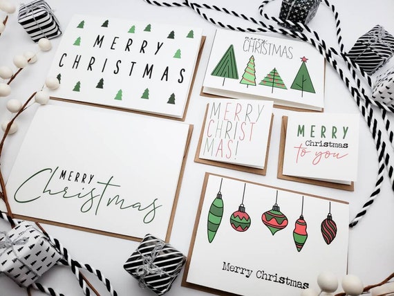 Simple Christmas Card Variety Set