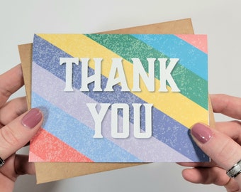 Colorful Thank You Card for Any Occasion