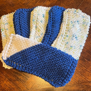Knitted Dish Cloths, Hand Knit Dishcloths, Knitted Dish Cloths, Kitchen Towels, Wash Cloths, Dish Cloths, Dish Rags, Housewarming Gift