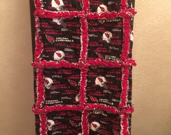 Arizona Cardinals Quilt,  Cardinals Quilt, Sports Quilt, Football Quilt, Handmade Quilt, Gift for Sports Fan