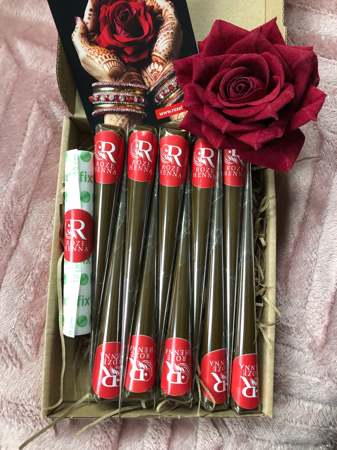 10 Natural Henna Cones. Bridal Henna. Temporary Tattoo. Etsy UK