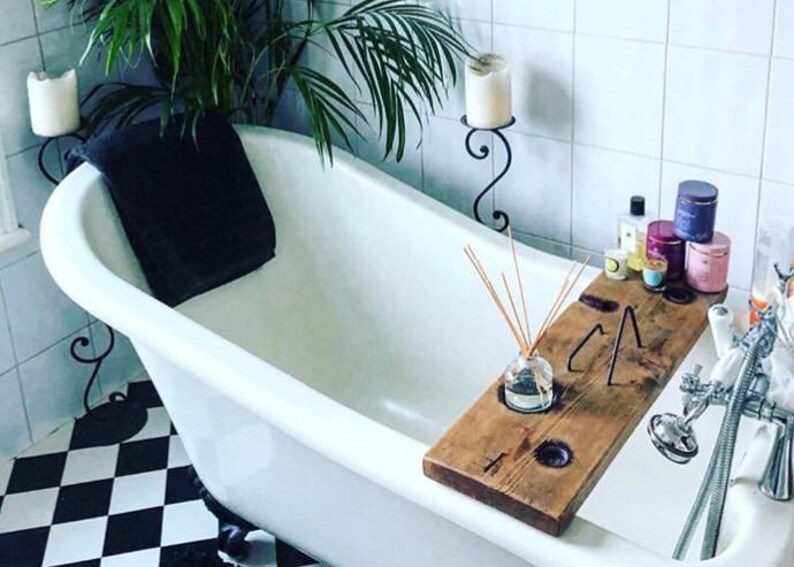 Bath Book Holder Bathboard Ipad Tray Phone Rest Wine And Mug