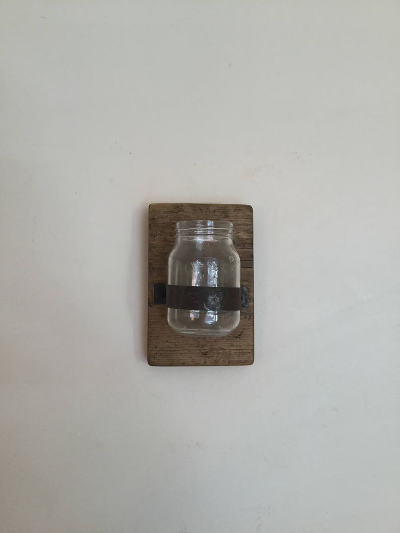 Toothbrush Holder Reclaimed Wood Bathroom Accessories Etsy