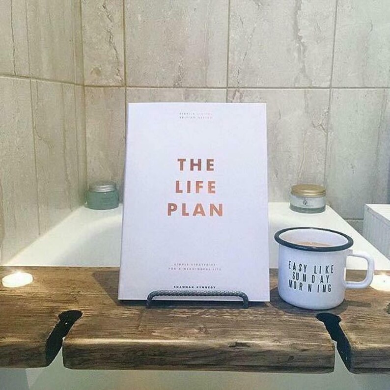 Bath Book Holder Bathboard Ipad Bath Tray Magazine Etsy