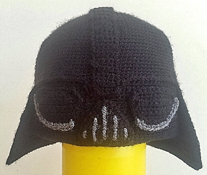 Darth Vader Beanie Crochet Pattern ENGLISH Etsy