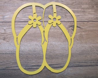 flip flop wall plaque