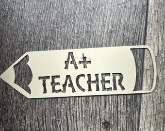 Lápiz de profesor A+ o Lápiz de vida de profesor