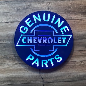 Genuine Chevrolet Parts LED sign