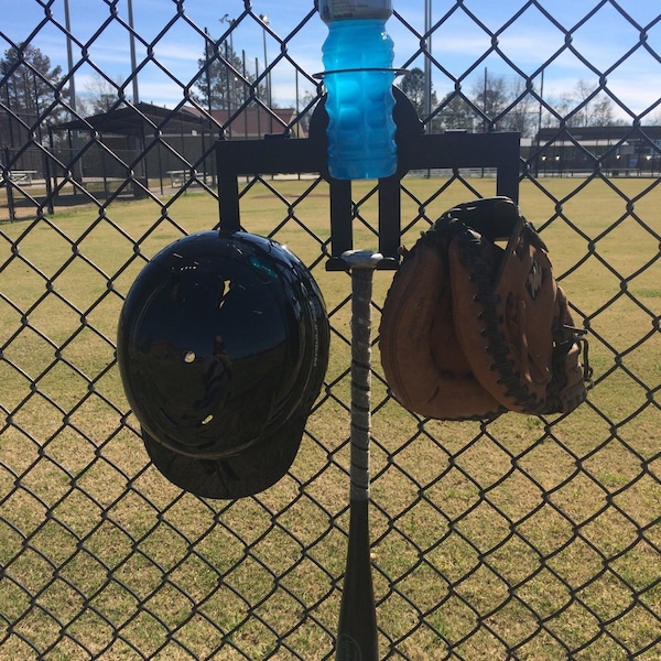 Bat and Helmet Holder Etsy