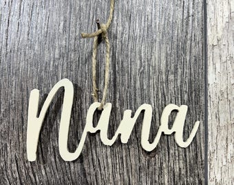 Adornos personalizados con nombres