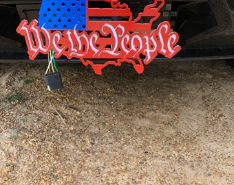 We The People Tow Hitch Cover
